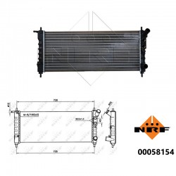 RADIATEUR DU MOTEUR NRF...